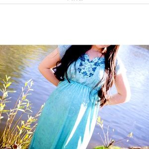 Beautiful Detail front high low dress